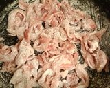 揚げ焼きで簡単！カリカリ豚こまの甘酢だれ作り方1写真