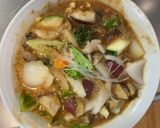 お一人様オイ梅クリーム根菜たっぷり野菜炒作り方17写真