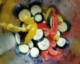 夏の夕飯簡単ズッキーニ夏野菜鶏胸肉グリル作り方8写真