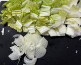 ベビーホタテと白菜のクリーム煮作り方1写真