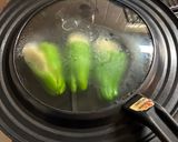 ピーマンの餃子詰め作り方5写真