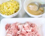 豚こまととうもろこしの味噌バター炒め作り方2写真