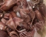 ホタルイカと、イカじゃない何か酢味噌和え作り方1写真