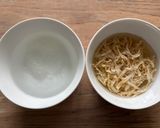 シャキとツルン、2種類の中華サラダ作り方1写真