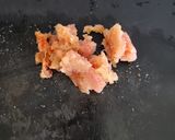 塩辛 明太子と鮭の鬼旨ホイル焼き作り方3写真