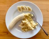 簡単★バナナとクリームチーズのドルチェ作り方1写真