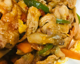 豚こまぎれ肉＆緑黄野菜のトマト缶炒め作り方4写真