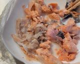 朝ごはんにいかが?鮭枝豆おにぎり作り方2写真