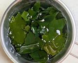 ごま香る梅しらすわかめごはん作り方3写真