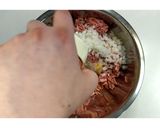 包んで焼く！アスパラバーグ★動画あり★作り方6写真
