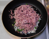 のせておいしい白菜と挽肉の炒めもの作り方4写真