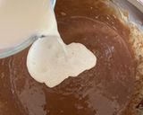 チョコバスクチーズケーキ作り方7写真