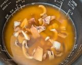 いかの煮物リメイク★甘辛イカめし作り方7写真
