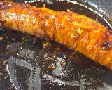 鶏肉の野菜巻き　照り作り方7写真