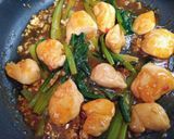 今日のおかず!時短節約小松菜ささみ鶏チリ作り方6写真