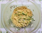 簡単昼食・夕飯!シラスおかか和風パスタ作り方4写真