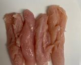 ブロッコリーと鶏ささみのカレーマヨ和え作り方1写真