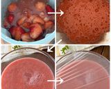 簡単！いちごスープ〜水切りヨーグルト添え作り方5写真