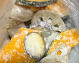 さつま芋🍠かぼちゃ🎃れんこん♪デパ地下デリ風惣菜作り方3写真