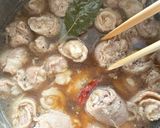 豚の角煮　短時間で完成　薄い豚バラ肉使用作り方9写真