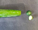 きゅうりのクリームチーズの塩もみ和え作り方1写真