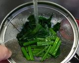 ツルムラサキのごま油塩こんぶあえ作り方6写真