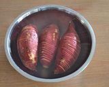 ハッセルバックスイートポテトのケフィアのせ作り方3写真