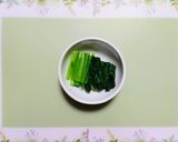 ワンパン簡単夏の夕飯厚揚豚こま小松菜さっぱり炒め作り方1写真