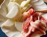 簡単レンジで豚キムチ大根♪夏の煮物♪昼食夕食弁当作り方1写真