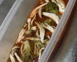 ツナとブロッコリーとキノコのトマトパスタ作り方1写真