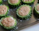 ゴーヤの肉詰め【オイスターだれでコク甘】作り方5写真
