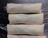 旦那がたまに食べたくなる私の創作春巻き🎶作り方2写真