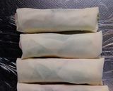 旦那がたまに食べたくなる私の創作春巻き🎶作り方2写真