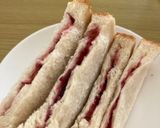 キッチンバサミで！楽々サンドイッチ風作り方4写真