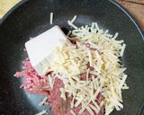 ワンパンハンバーグ作り方1写真