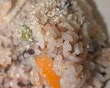 減塩料理 十六穀鶏炊き込みご飯作り方5写真