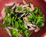 小松菜とベーコンの香味パスタ♪作り方3写真