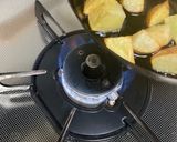皮付きじゃがいもの揚げ焼き 生野菜、焼き野菜作り方2写真