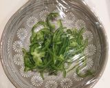 まいたけとピーマンの和え物作り方2写真