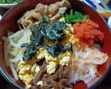 明太ビビンバ丼作り方7写真