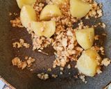 じゃがいもと鶏ひき肉の味噌炒め作り方7写真