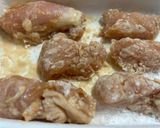 鶏むね肉と鶏ササミのクリスピー揚げ作り方3写真