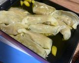 冷凍餃子アヒージョ作り方4写真