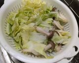 永谷園お吸いもの春キャベツパスタだよ〜作り方1写真