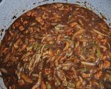 レンジでパスタを中華麺風に！麻婆白菜麺作り方7写真