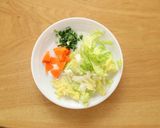 減塩食　レンチン豚汁　塩分1.0g作り方2写真