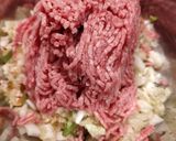 ししとうとキムチの大葉白菜餃子作り方2写真