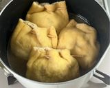 油揚げの巾着煮。人参白滝ツナ炒めを使って作り方4写真