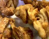油揚げでかさ増し唐揚げ 〜まるで鶏皮〜✨️作り方3写真