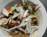 お一人様レンジ洋風オイトマト味豚平焼風作り方13写真